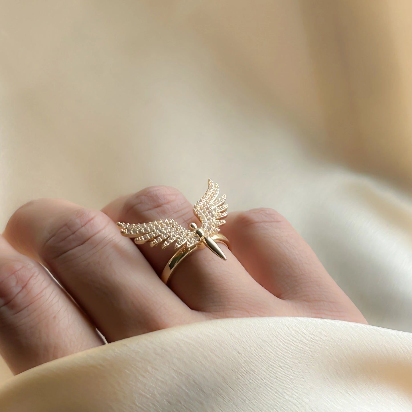 Angel Wing Ring