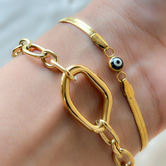Bold Evil Eye Bracelet