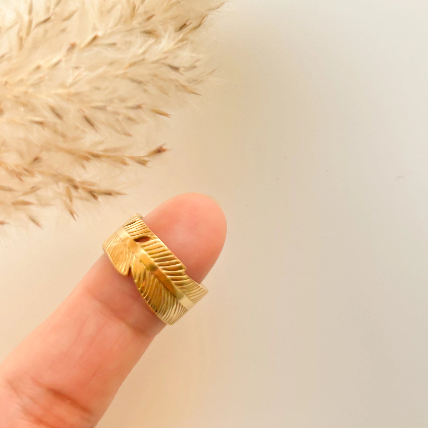 Leaf Band Ring