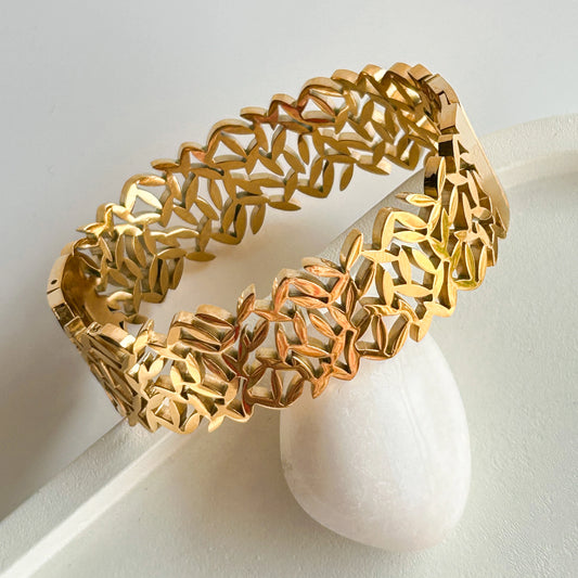 Leaf Cuff Bracelet