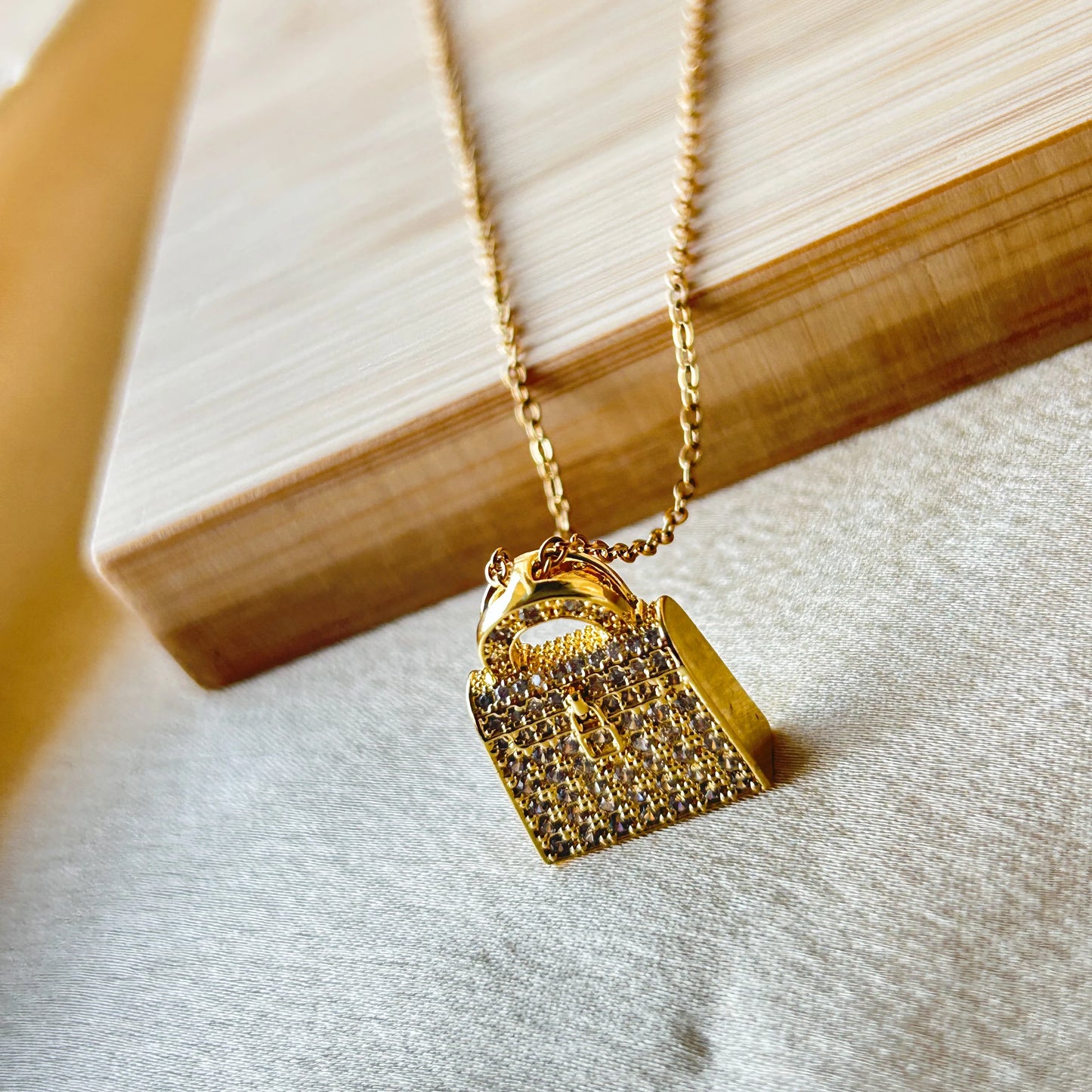 Lock Pendant Necklace