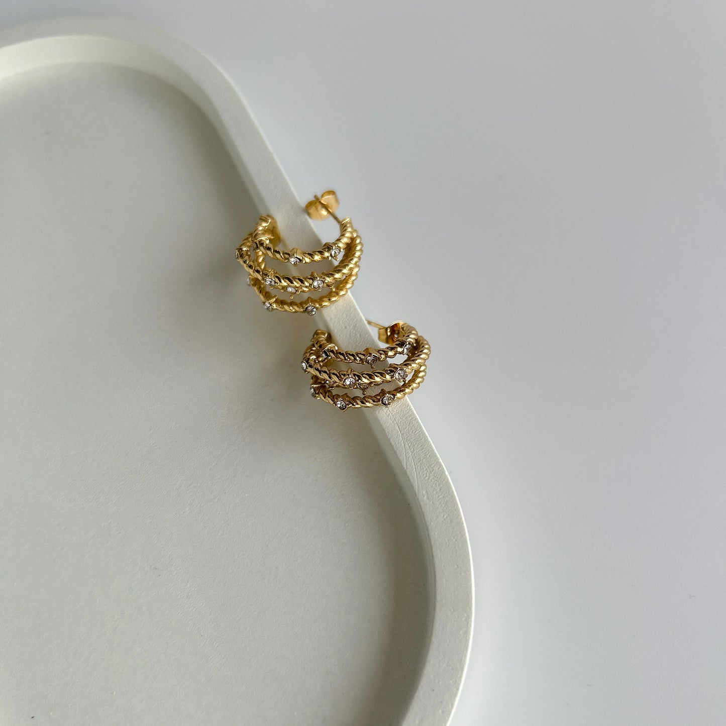 Triple Layered Hoops