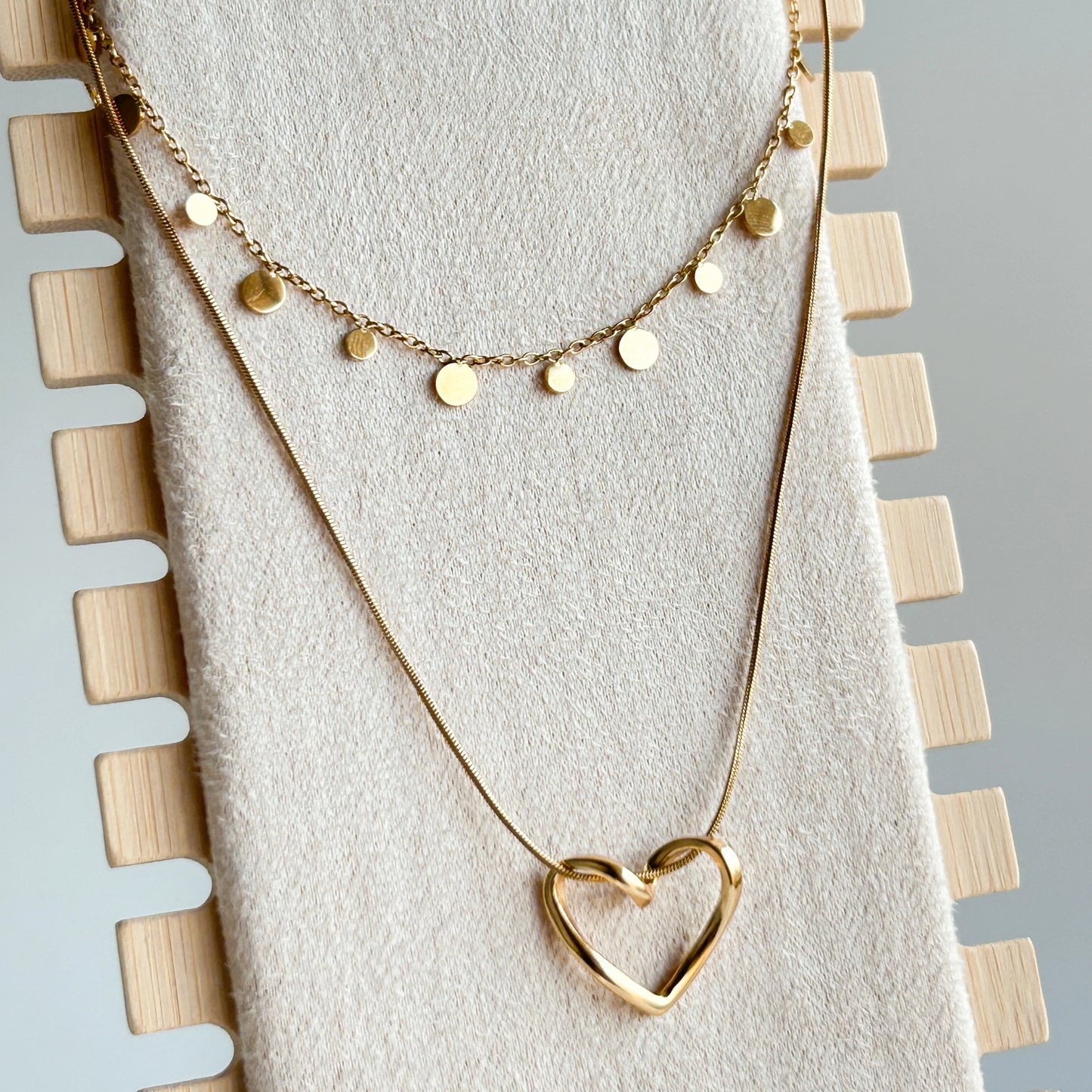 Twisted Heart Necklace