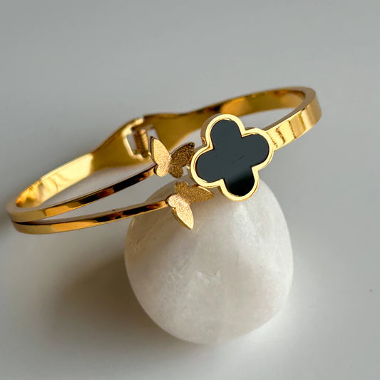 Butterfly Clove Bangle