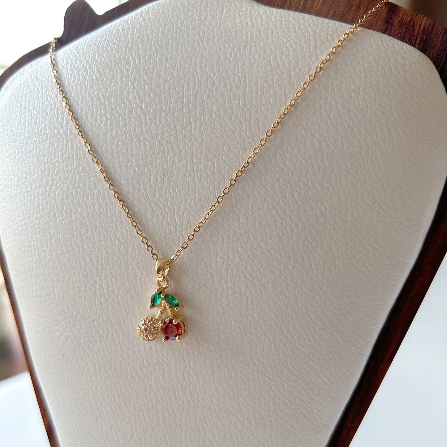 Cherry Bling Necklace