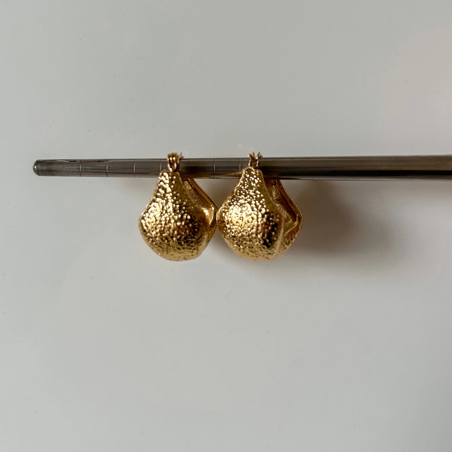 Classic Textured Hoops