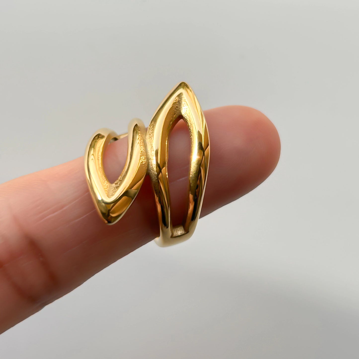 Cut Leaf Ring