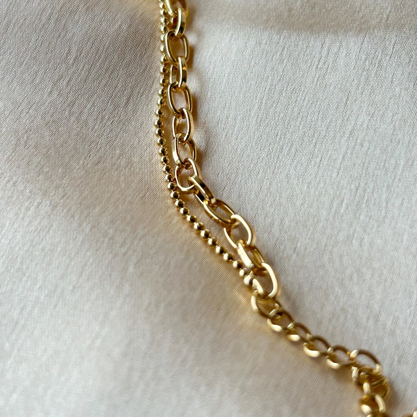 Dual Link Chain Bracelet