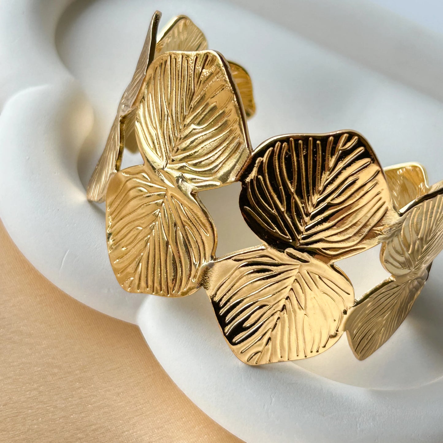 Gold Statement Cuff