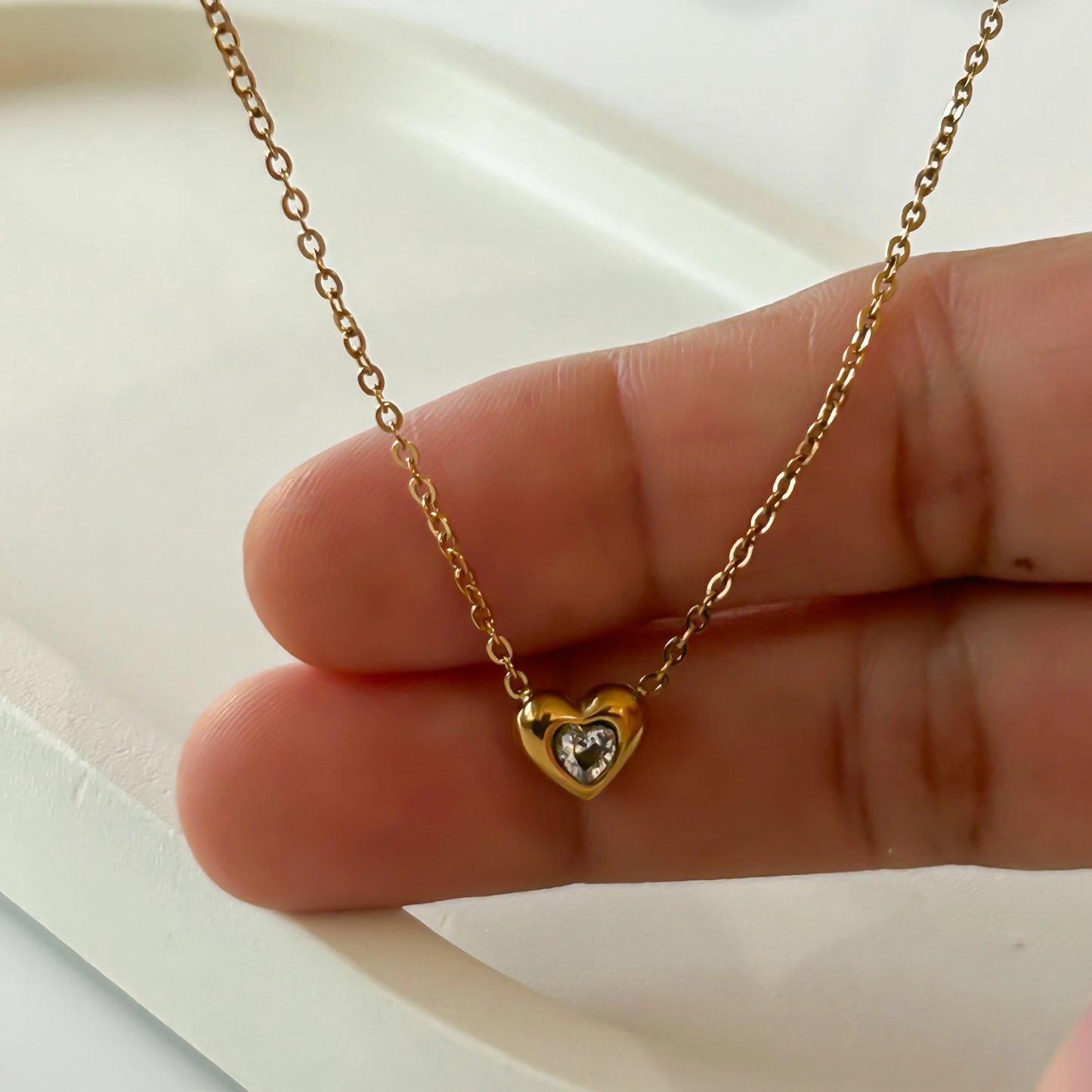 Heart Charm Necklace