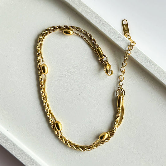 Layered Bead Bracelet