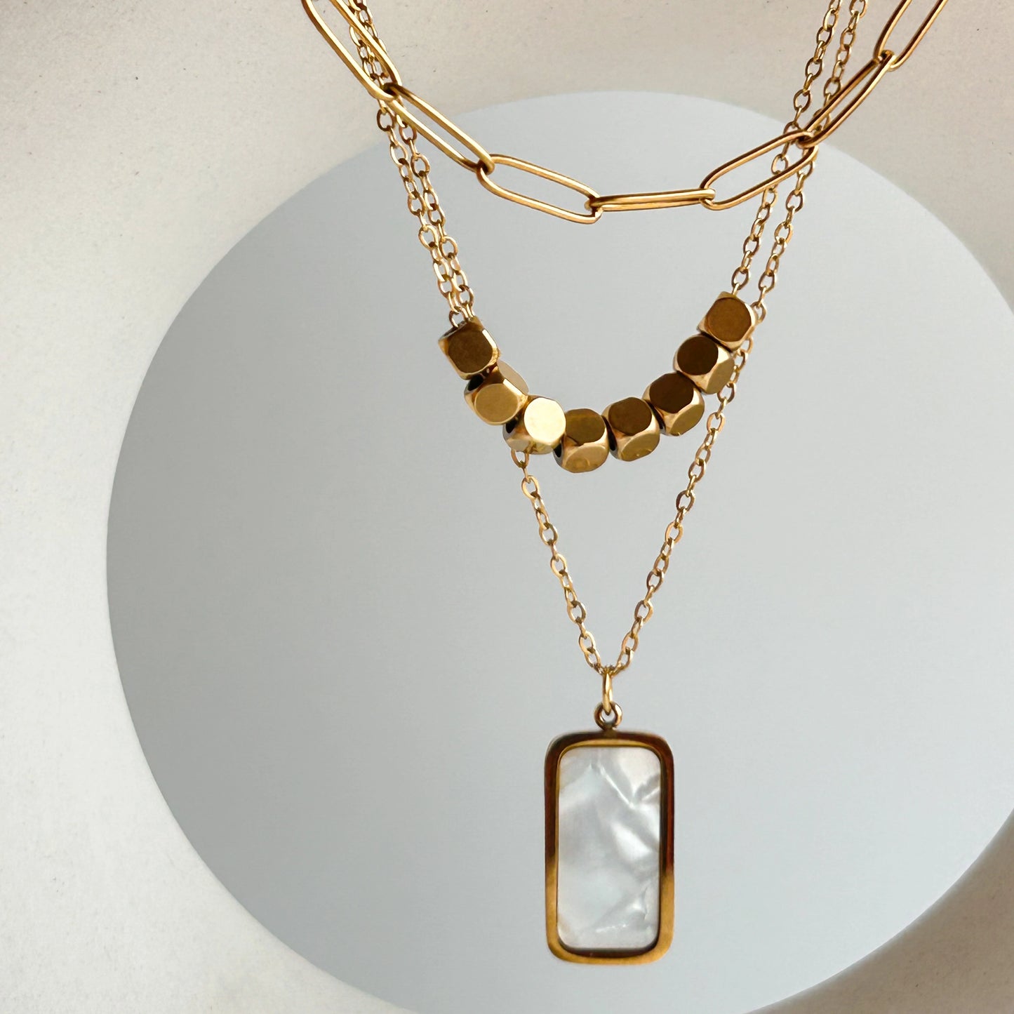Layered Glow Necklace