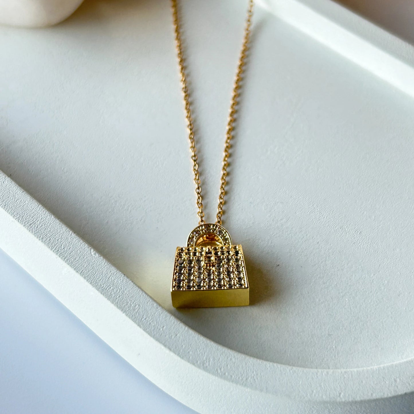 Lock Pendant Necklace