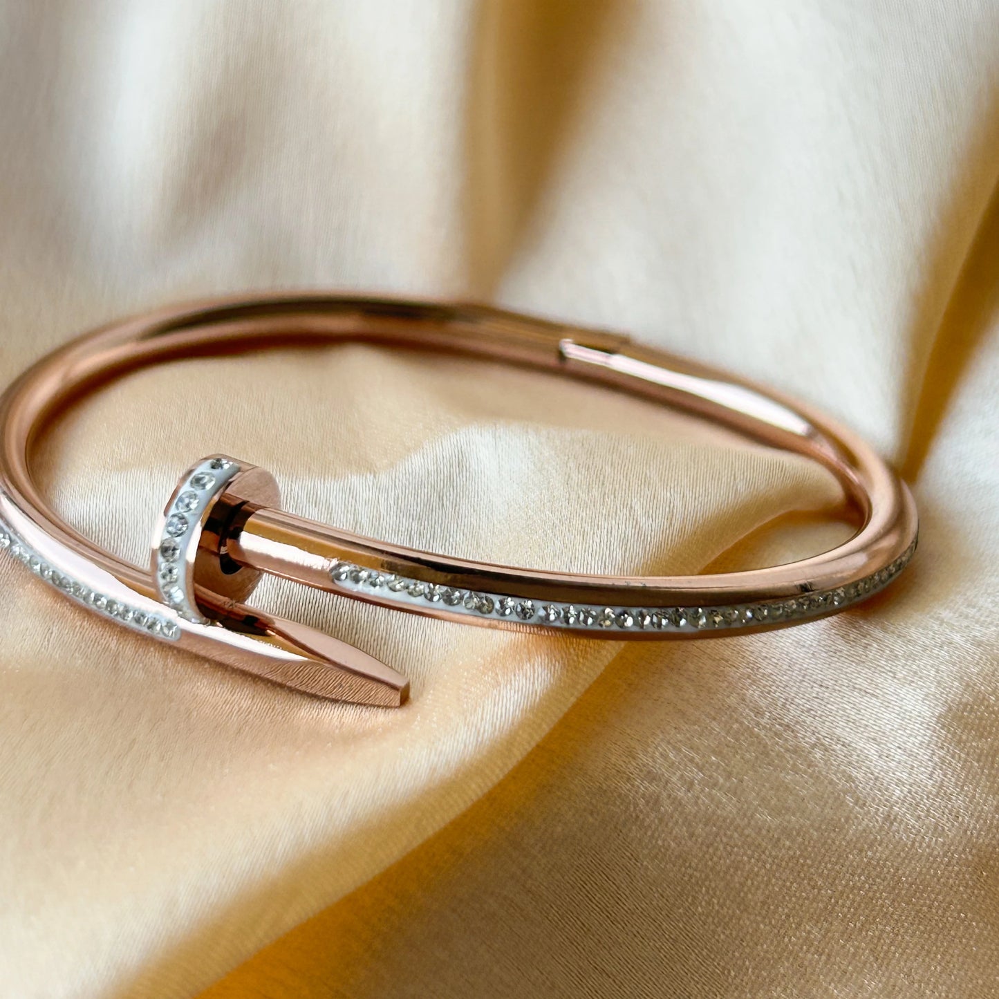 Rose Gold Nail Bangle