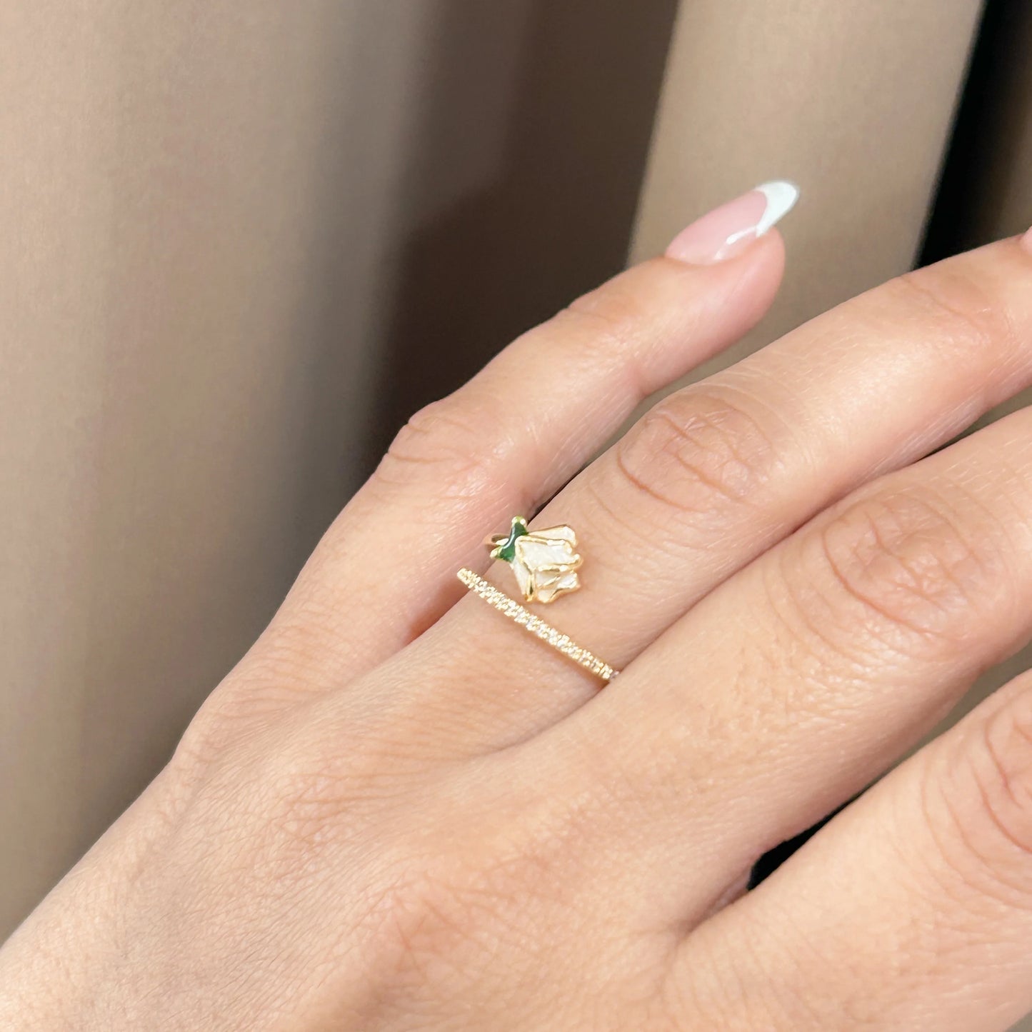 Rose Diamond Ring