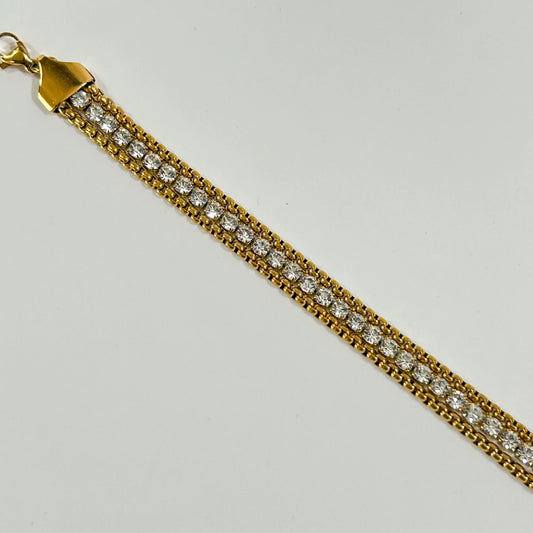 Sparkle Row Tennis Bracelet