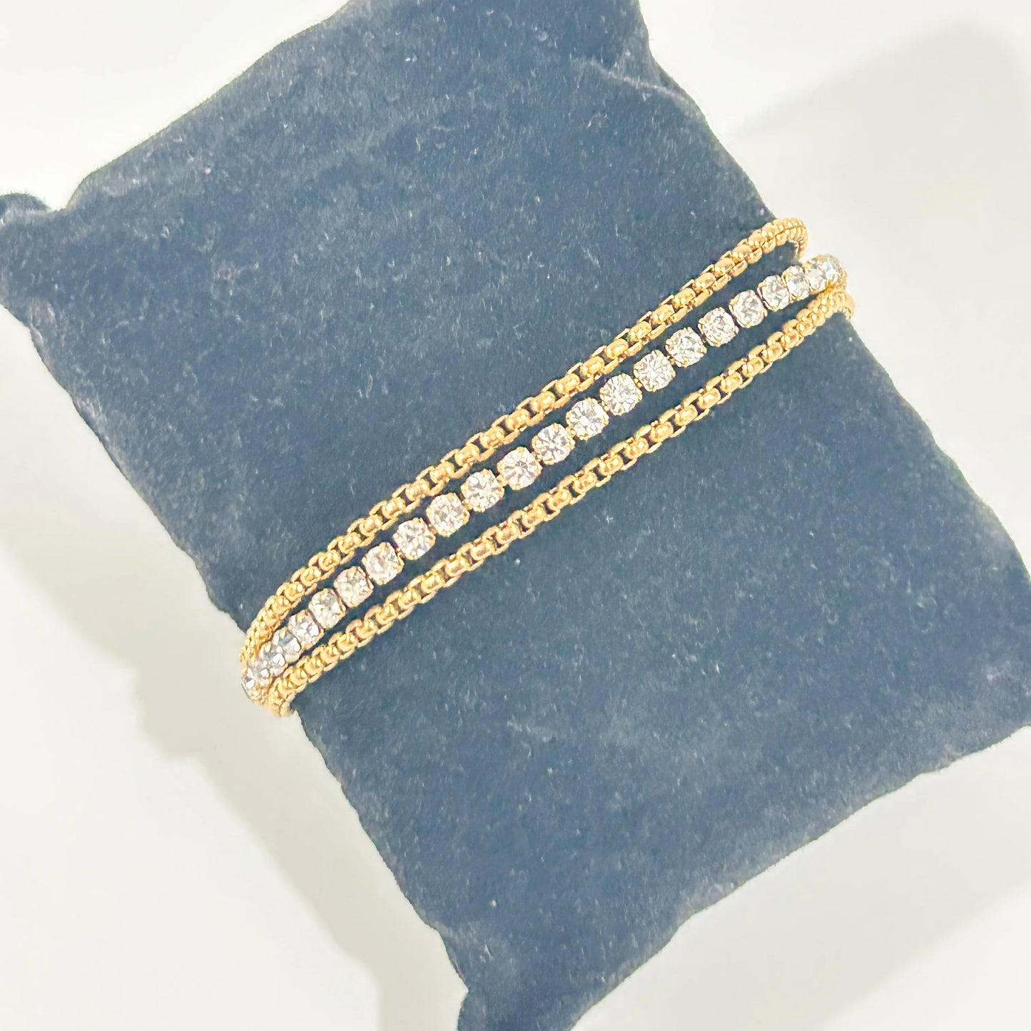 Sparkle Row Tennis Bracelet
