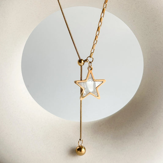 Stellar Drop Necklace
