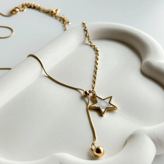 Stellar Drop Necklace